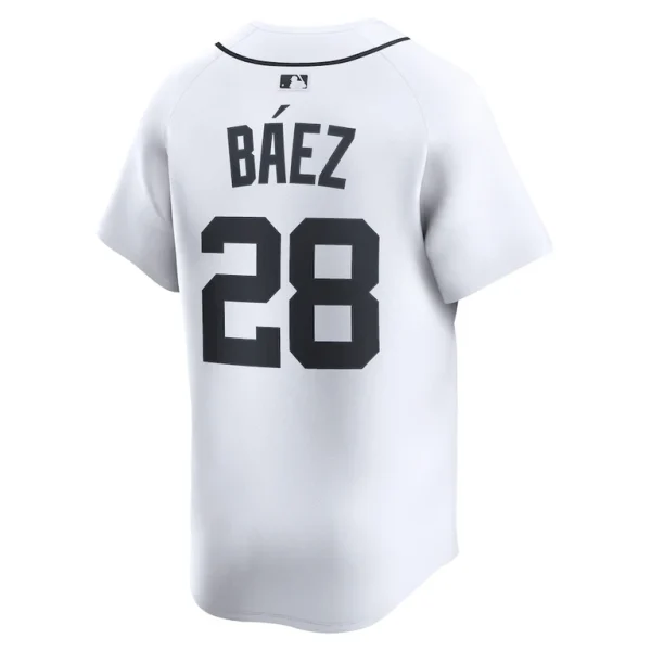 Javier baez detroit tigers nike home limited player jersey White L