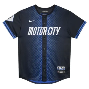 Javier baez detroit tigers nike preschool 2024 city connect limited jersey Navy 56