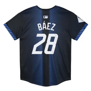 Javier baez detroit tigers nike preschool 2024 city connect limited jersey Navy 7