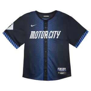 Javier baez detroit tigers nike toddler 2024 city connect limited jersey Navy 3T
