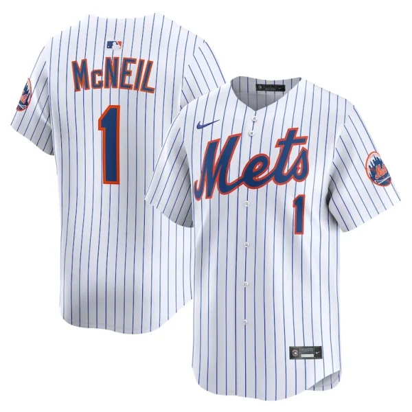 Jeff mcneil new york mets nike alternate limited player jersey White
