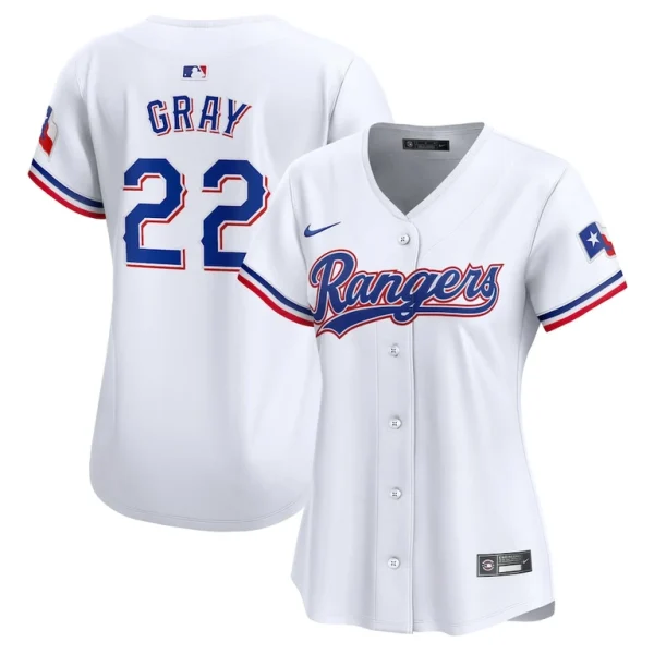 Jon gray texas rangers nike womens home limited player jersey White