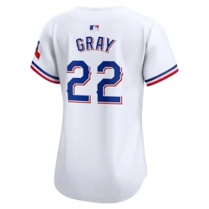 Jon gray texas rangers nike womens home limited player jersey White L