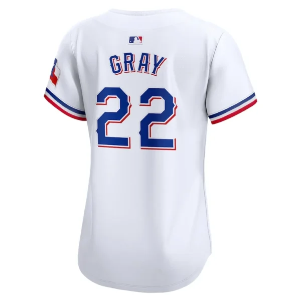 Jon gray texas rangers nike womens home limited player jersey White L