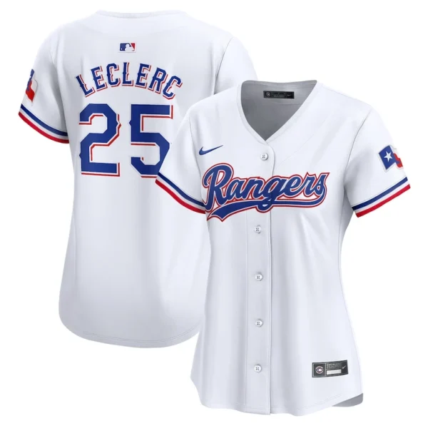 Jose leclerc texas rangers nike womens home limited player jersey White