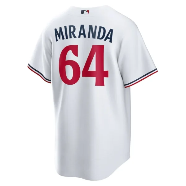 Jose miranda minnesota twins nike home replica jersey White L