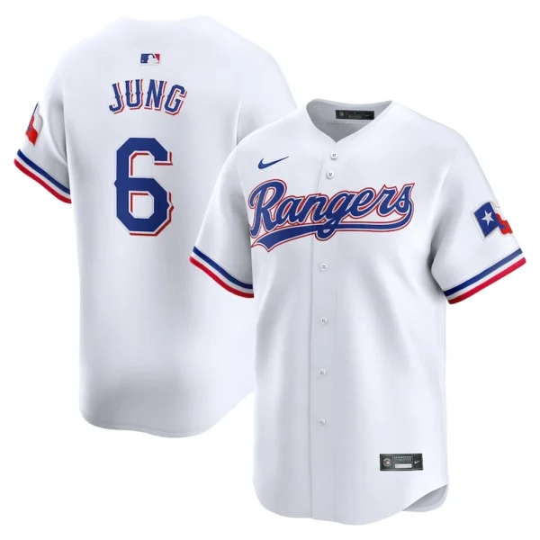 Josh jung texas rangers nike home limited player jersey White