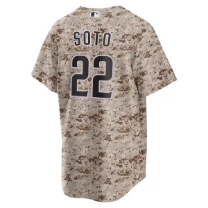 Juan soto san diego padres nike usmc alternate replica player jersey Camo L