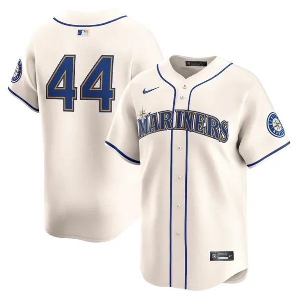 Julio rodriguez seattle mariners nike alternate limited Cream