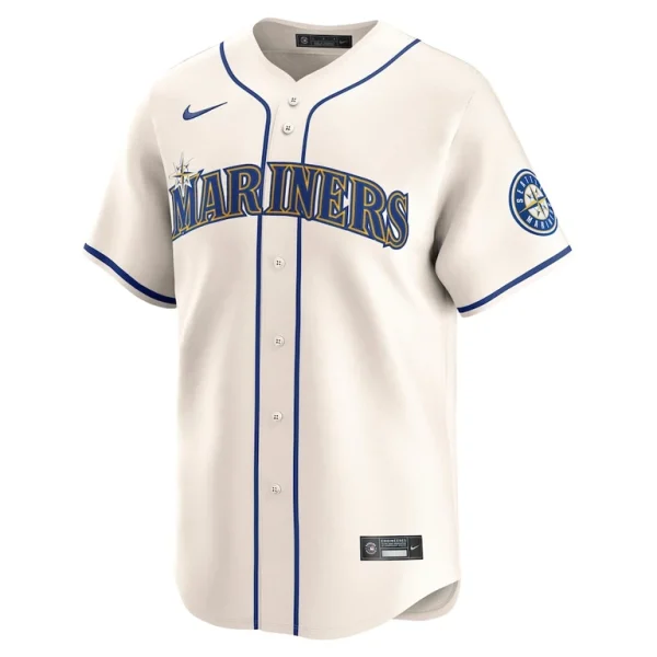 Julio rodriguez seattle mariners nike alternate limited Cream M