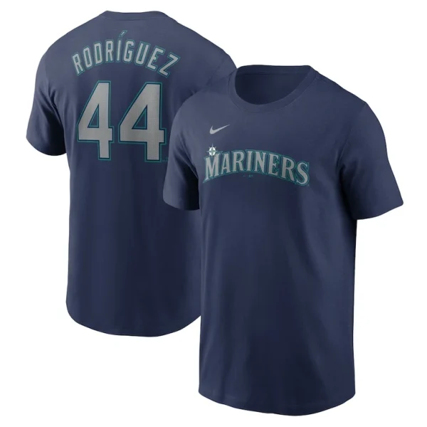 Julio rodriguez seattle mariners nike fuse name number t shirt Navy