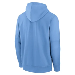 Kansas city royals nike authentic collection city connect practice performance pullover hoodie Light blue L