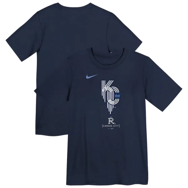 Kansas city royals nike preschool city connect t shirt Navy