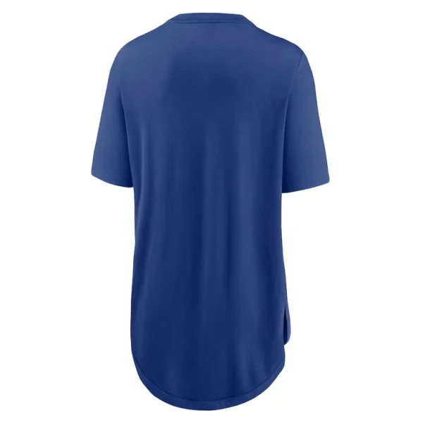 Kansas city royals nike womens authentic collection baseball fashion tri blend t shirt Royal M