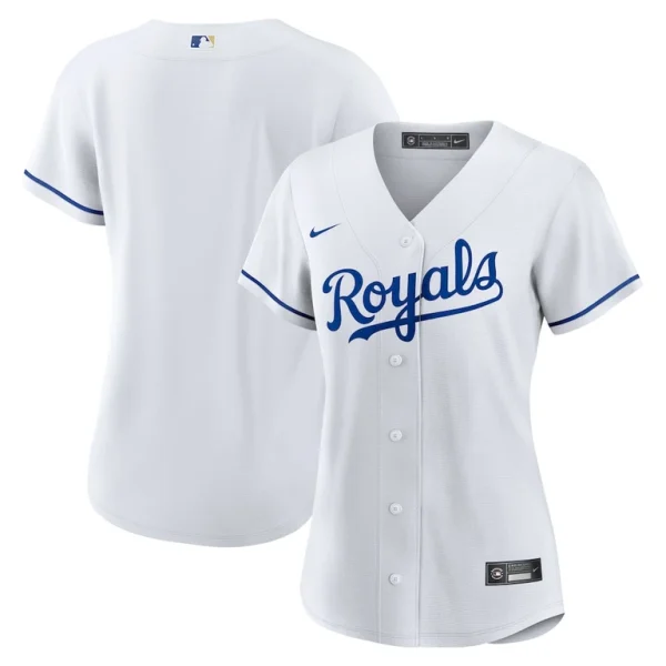 Kansas city royals nike womens home replica team jersey White