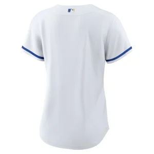 Kansas city royals nike womens home replica team logo jersey White L