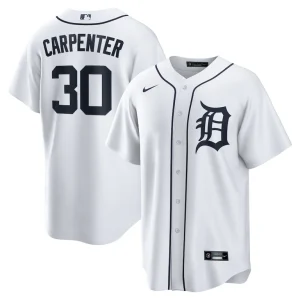 Kerry carpenter detroit tigers nike home replica jersey White
