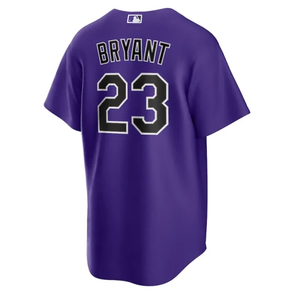 Kris bryant colorado rockies nike alternate replica player jersey Purple L