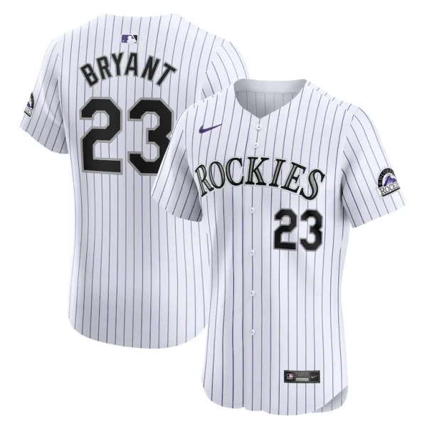 Kris bryant colorado rockies nike home elite jersey White