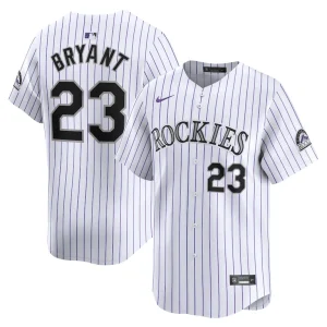 Kris bryant colorado rockies nike home limited player jersey White