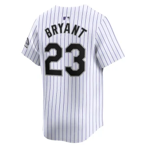 Kris bryant colorado rockies nike home limited player jersey White L