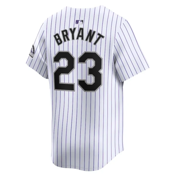 Kris bryant colorado rockies nike home limited player jersey White L
