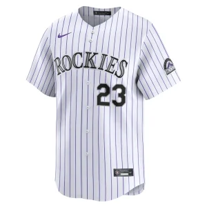 Kris bryant colorado rockies nike home limited player jersey White M