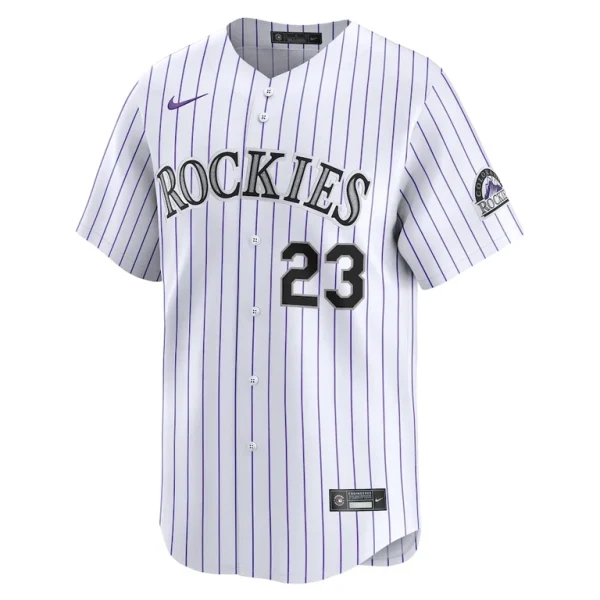 Kris bryant colorado rockies nike home limited player jersey White M