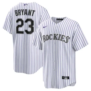 Kris bryant colorado rockies nike replica player jersey Whitepurple