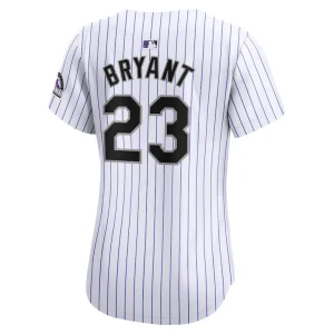 Kris bryant colorado rockies nike womens home limited player jersey White L