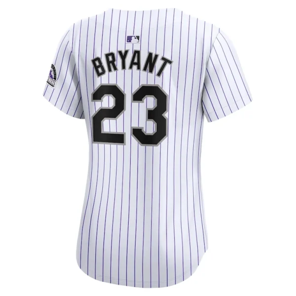 Kris bryant colorado rockies nike womens home limited player jersey White L