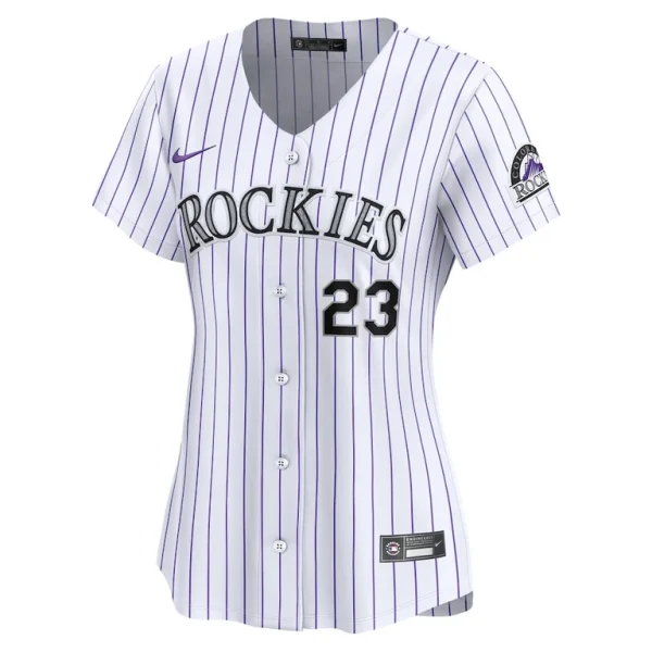 Kris bryant colorado rockies nike womens home limited player jersey White M