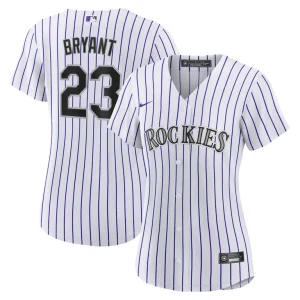 Kris bryant colorado rockies nike womens replica player jersey Whitepurple