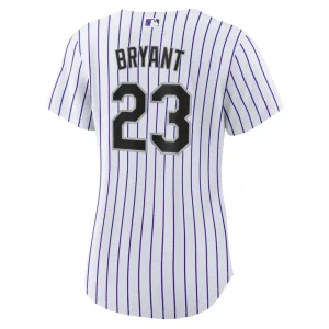 Kris bryant colorado rockies nike womens replica player jersey Whitepurple L