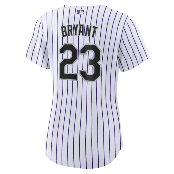 Kris bryant colorado rockies nike womens replica player jersey Whitepurple L