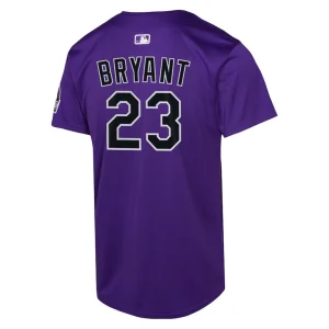 Kris bryant colorado rockies nike youth alternate limited player jersey Purple Yth L