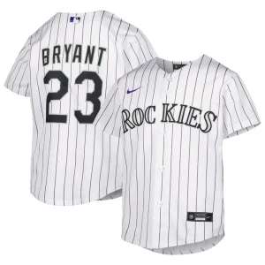 Kris bryant colorado rockies nike youth alternate replica player jersey White