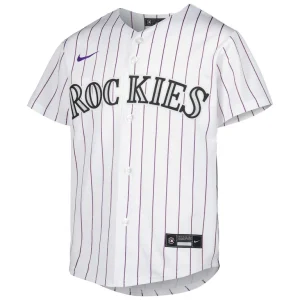 Kris bryant colorado rockies nike youth alternate replica player jersey White Yth M
