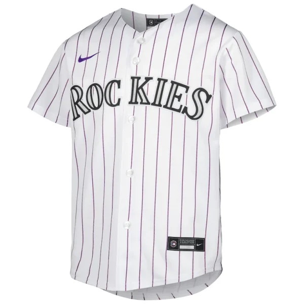 Kris bryant colorado rockies nike youth alternate replica player jersey White Yth M