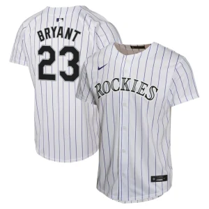 Kris bryant colorado rockies nike youth home game player jersey White