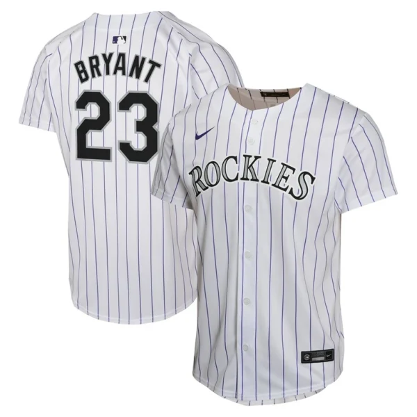 Kris bryant colorado rockies nike youth home game player jersey White
