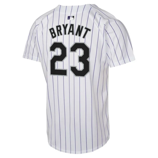 Kris bryant colorado rockies nike youth home game player jersey White Yth L