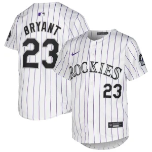 Kris bryant colorado rockies nike youth home limited player jersey White