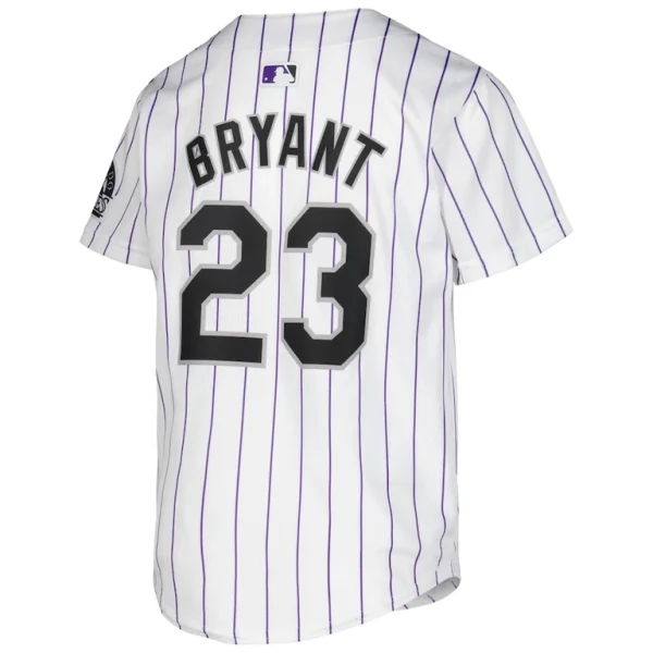 Kris bryant colorado rockies nike youth home limited player jersey White Yth L