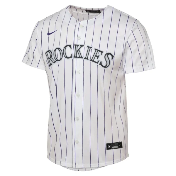 Kris bryant colorado rockies nike youth home replica player jersey White Yth M