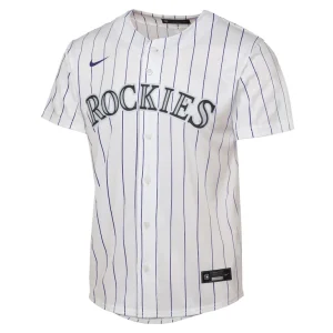 Kris bryant colorado rockies nike youth home replica player jersey White Yth M