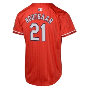 Lars nootbaar st. louis cardinals nike youth 2024 city connect limited player jersey Red Yth L