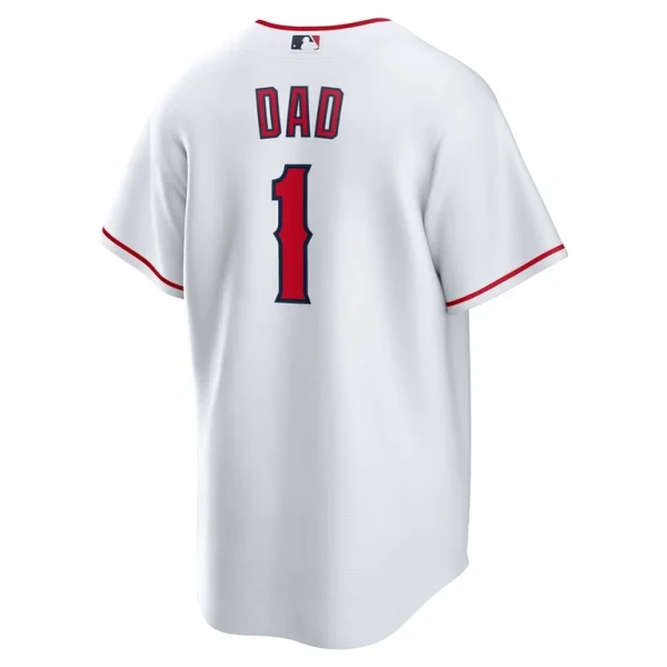 Los angeles angels nike 1 dad home replica jersey White L