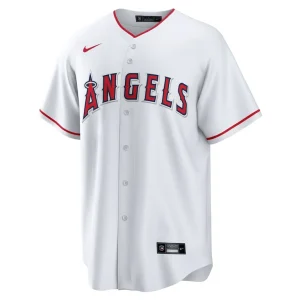 Los angeles angels nike 1 dad home replica jersey White M