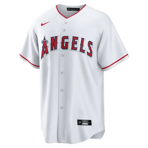 Los angeles angels nike 1 dad home replica jersey White M